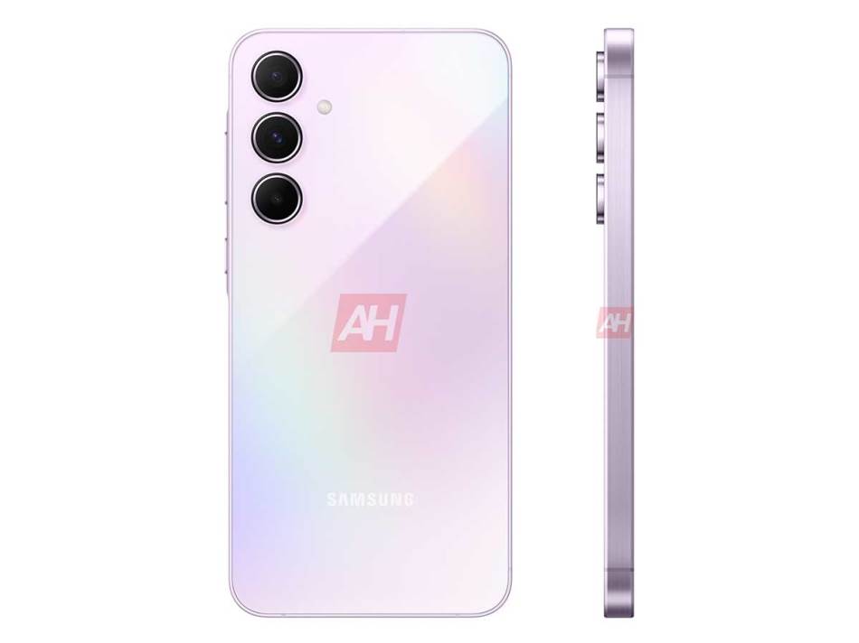 Galaxy A55 AH render