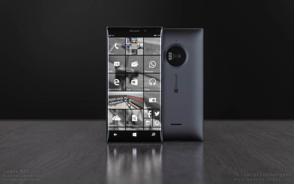 Microsoft Lumia 940 koncept, slike i specifikacije