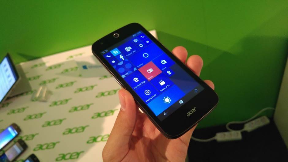 Acer Liquid M330 i M320 Windows 10 mobile telefoni cena, opis, slike, video i specifikacije