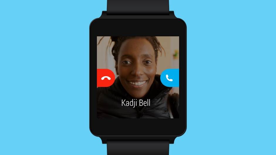 Skype podrška za Android Wear