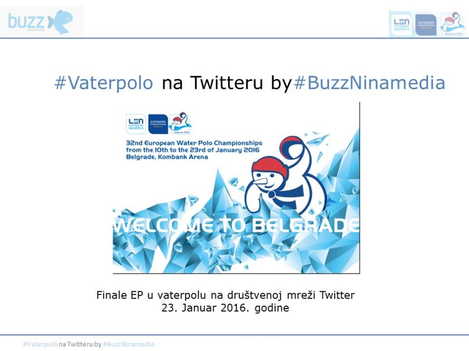 Twitter poruke u toku finala EP vaterpolo Srbija - CrnaGora