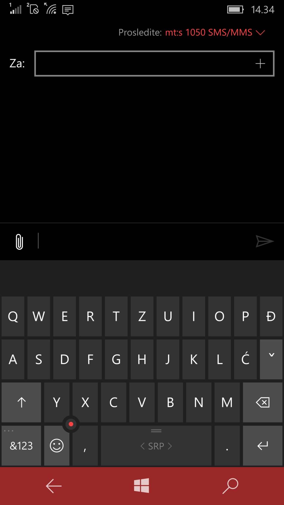 Windows Phone Word Flow tastatura za iOS i Android
