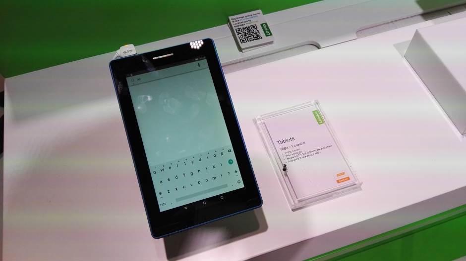 MWC 2016: Lenovo TAB3 10 Android tablet, TAB3 8 Android tablet, TAB3 7 Android tablet