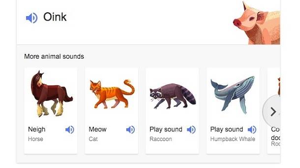Google Animals Sounds