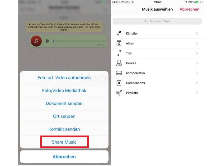 WhatsApp deljenje muzike, Mentions, Grupe, Veliki emotikoni