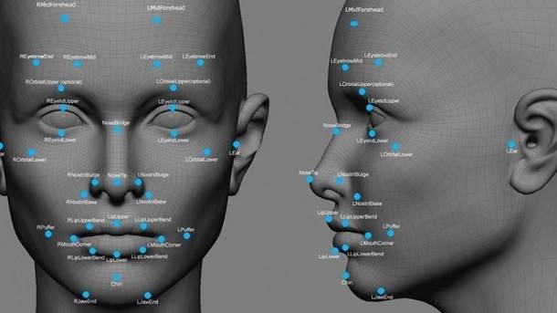 Facial recognition porn