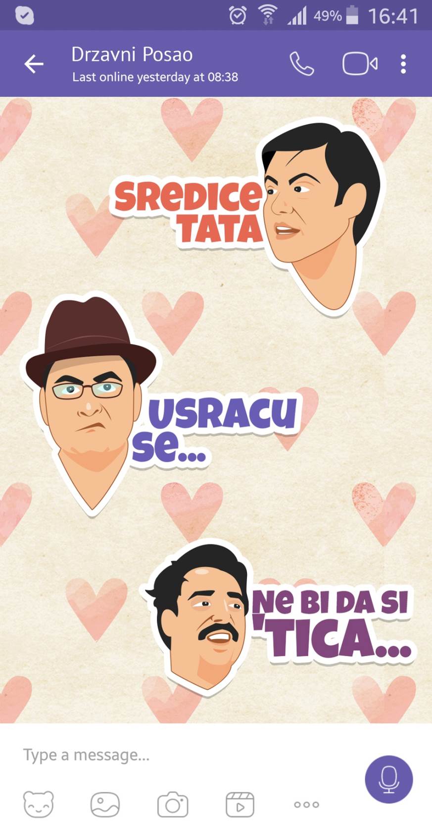 Državni posao Viber stikeri