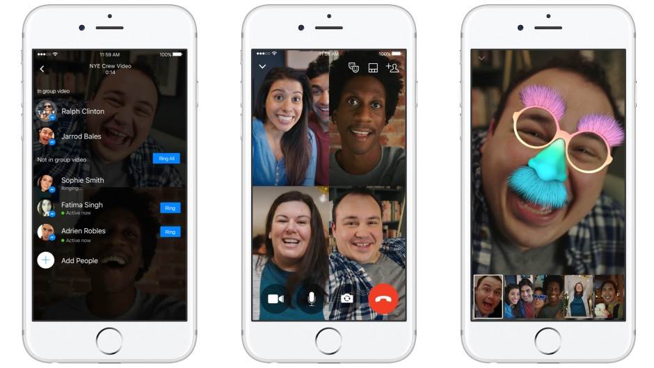 Messenger video chat sa 50 korisnika