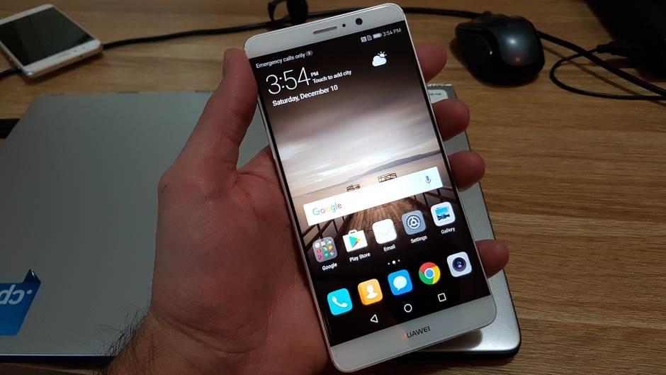 Huawei Mate 9 Android O test