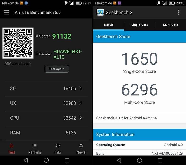 iPhone 7 Plus GeekBench benchmark i Galaxy S8 GeekBench benchmark rezultati