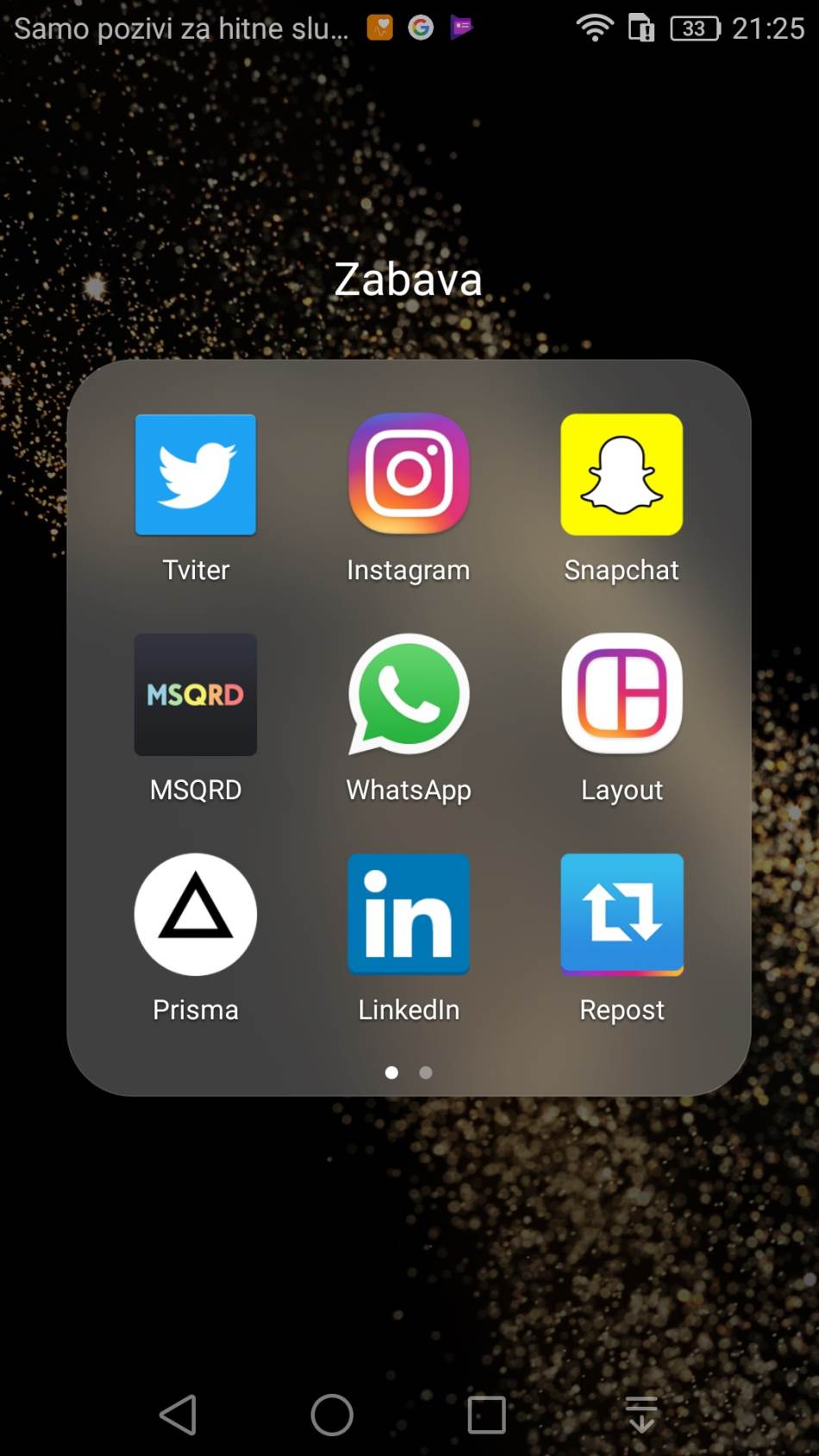 WhatsApp vratio tekstualni status