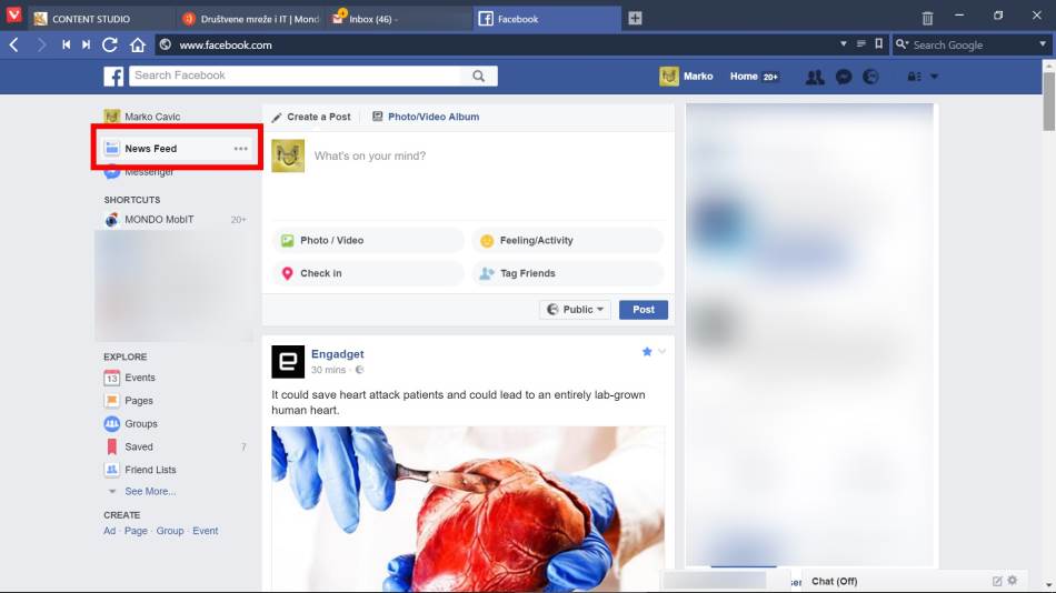 Facebook kako sakriti objave korisnika, spam objave Facebook, Facebook 