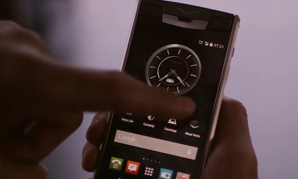 Vertu mobilni telefoni kompanija se gasi