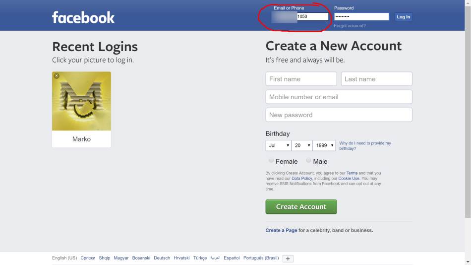 Hakovanje Facebook profila, kako hakovati Facebook profil