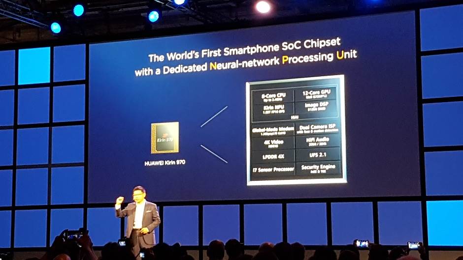 Huawei Kirin 970 AI cipset Huawei Mate 10, Huawei Mate 10 Pro, IFA 2017