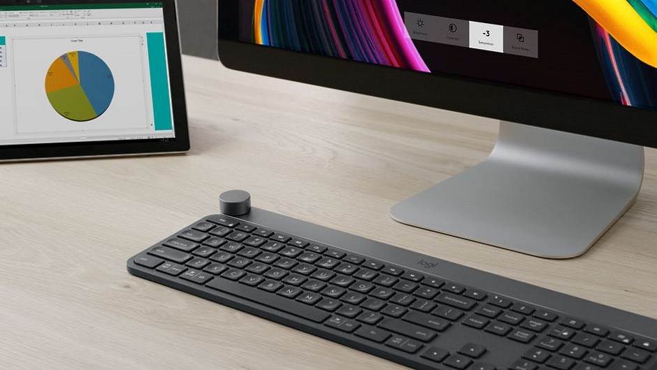 Logitech Craft tastatura s tockicem u Srbiji cena, prodaja, kupovina Logitech CRAFT IFA 2017