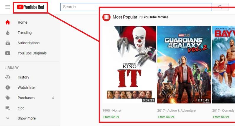 YouTube Red prikazuje reklame, YouTube bez reklama