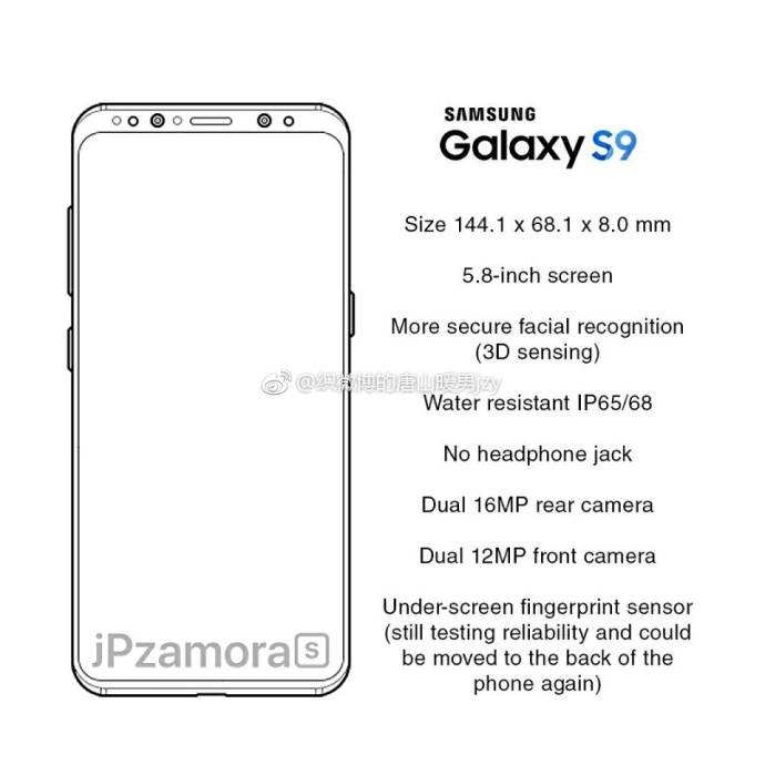 Samsung Galaxy S9 proizvodnja