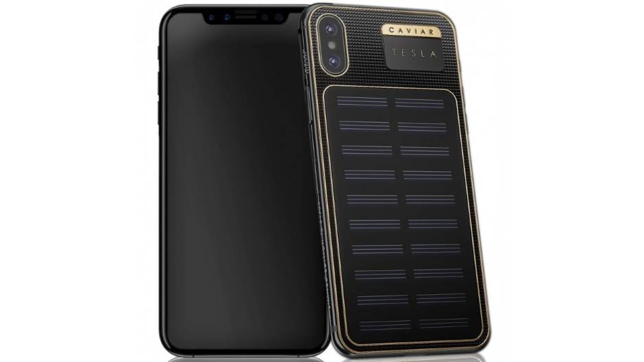 iPhone X Tesla Caviar smartfon
