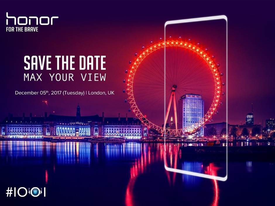 Honor V10, Honor 7X premijera London 5. decembar