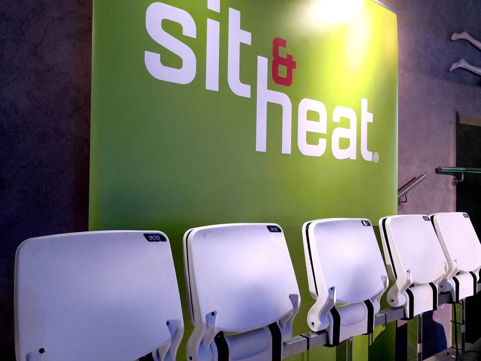 Grejanje sedišta navijaci, stadioni, Sit & Heat
