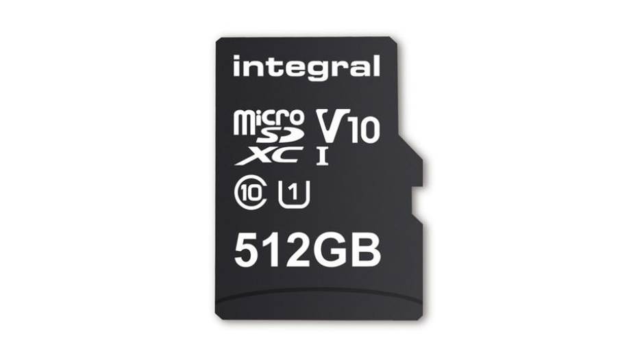 microSD 512 GB integral mwc 2018