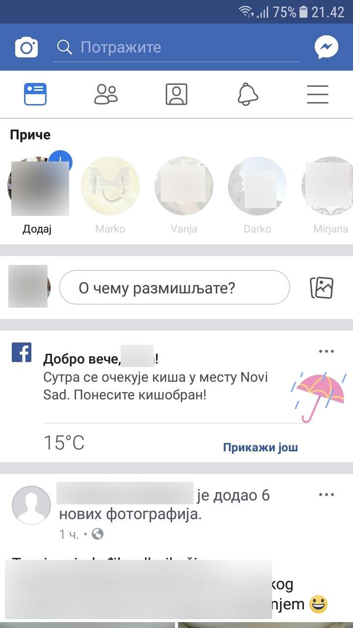 Facebook nova aplikacija promene
