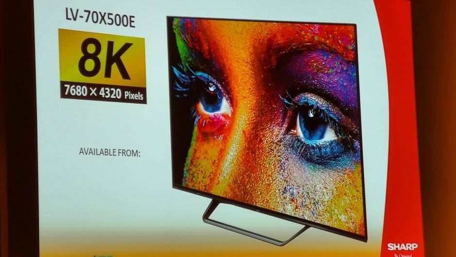 Sharp 8K TV 11.200 evra Srbija prodaja IFA GPC 2018