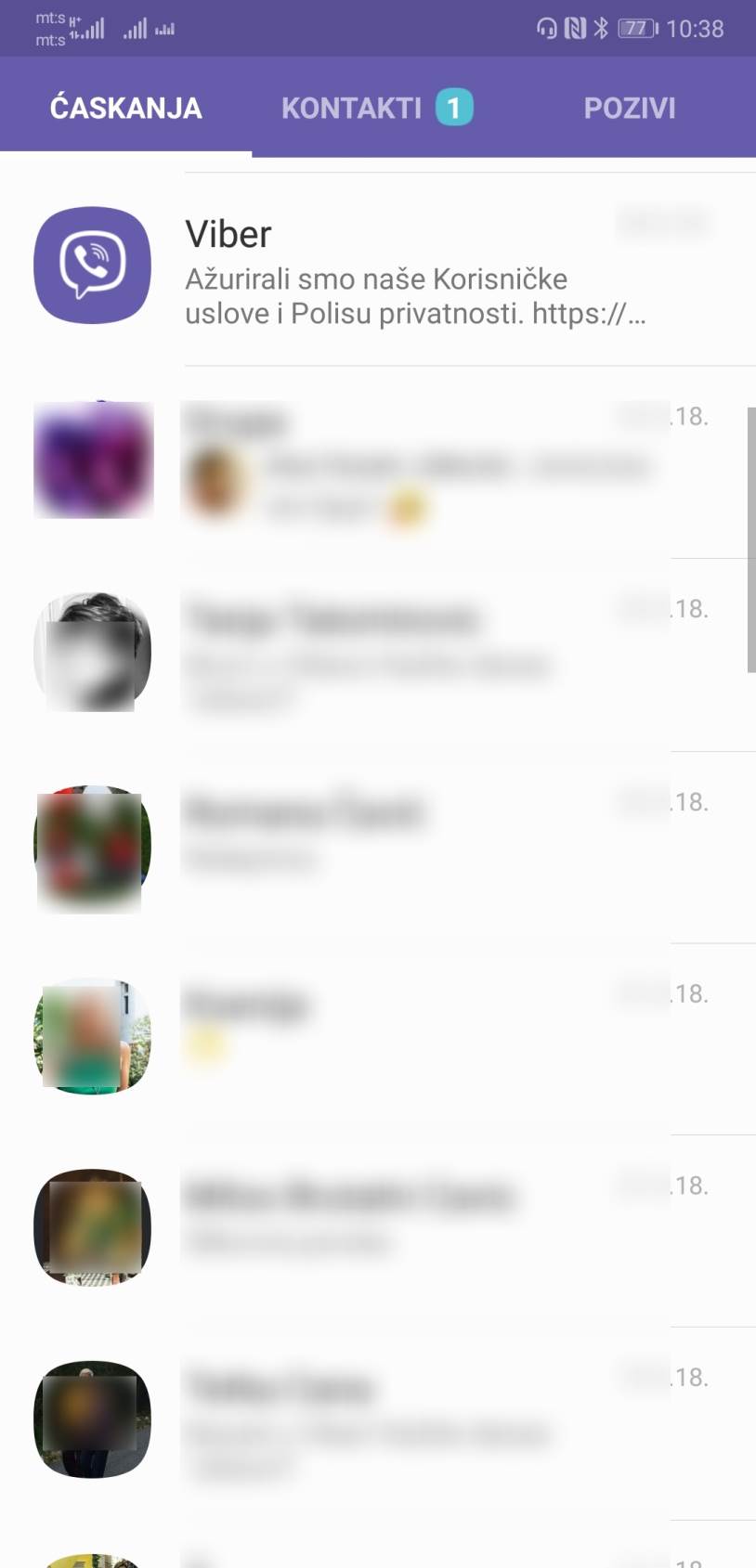 Viber zaštita podataka GDPR Viber aplikacija