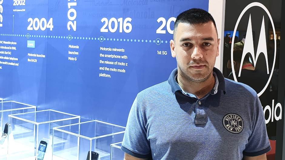 Vladimir Ostojić, Motorola Srbija.