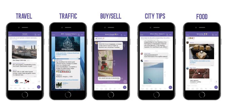 Društvene mreže alternativa IM aplikacije, Viber