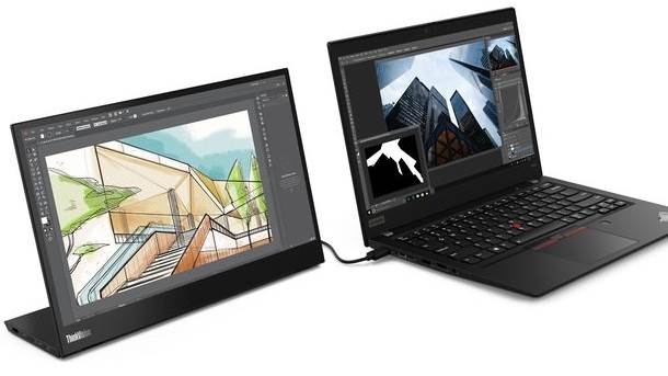 Dodatni mobilni monitor ThinkVision M14 MWC 2019, Lenovo ThinkVision M14 cena, prodaja, kupovina
