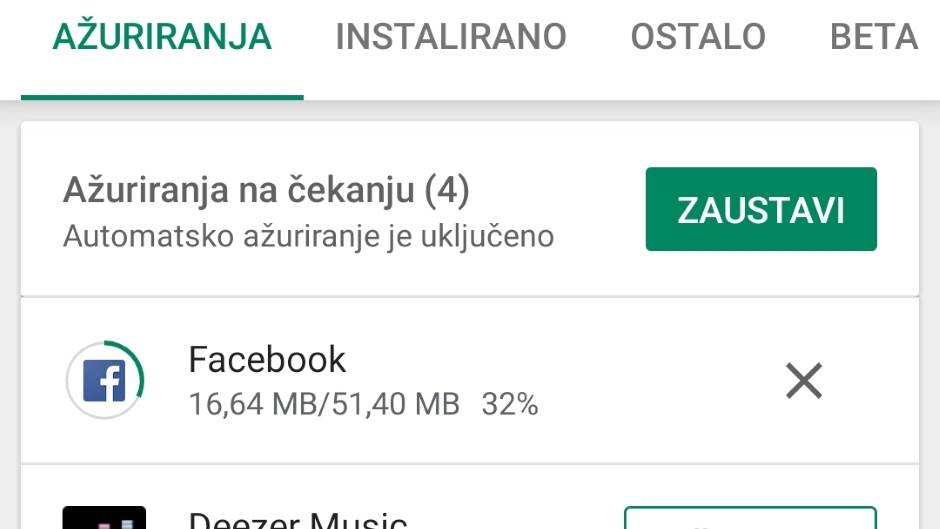 Google Play Store Download više aplikacija odjednom