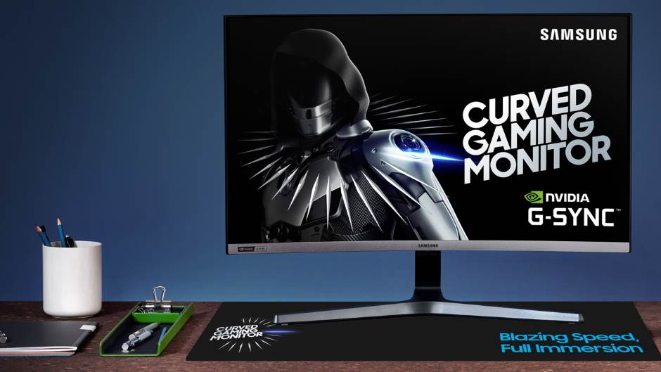 Monitor za igre, Zakrivljen monitor igre, Monitor za igre osvežavanje slike 240 Hz, Samsung monitor