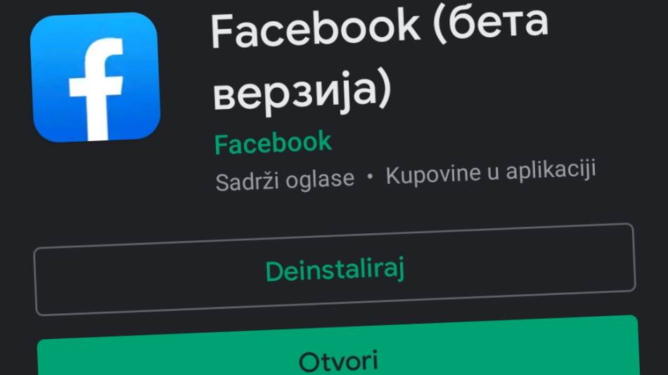 Facebook Android aplikacija preuzeta pet milijardi puta, Facebook najpopularnija Android Aplikacija 