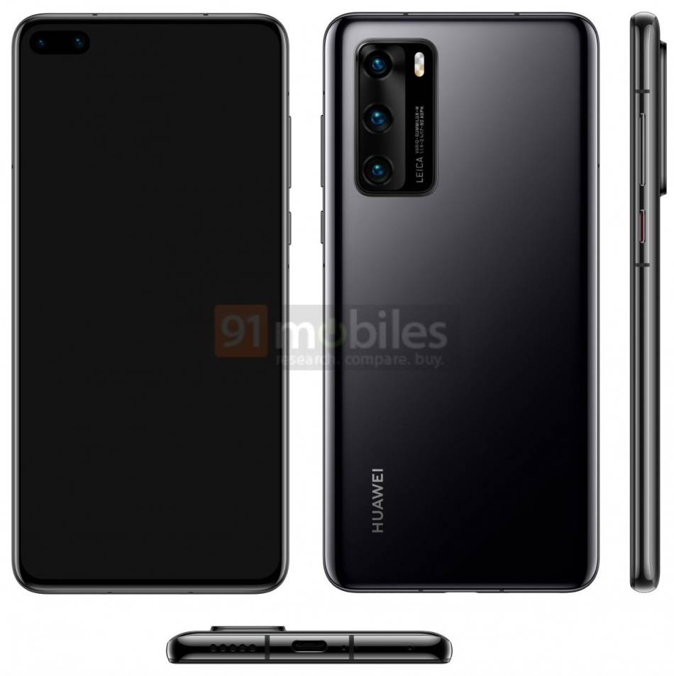 Huawei P40 slike, Kako ce izgledati Huawei P40, Huawei P40 Google aplikacije, P40 info, opis, kamere