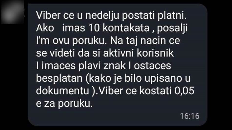 Viber naplata poruka, Viber placanje aplikacije, Viber Srbija placanje aplikacije, Viber se placa