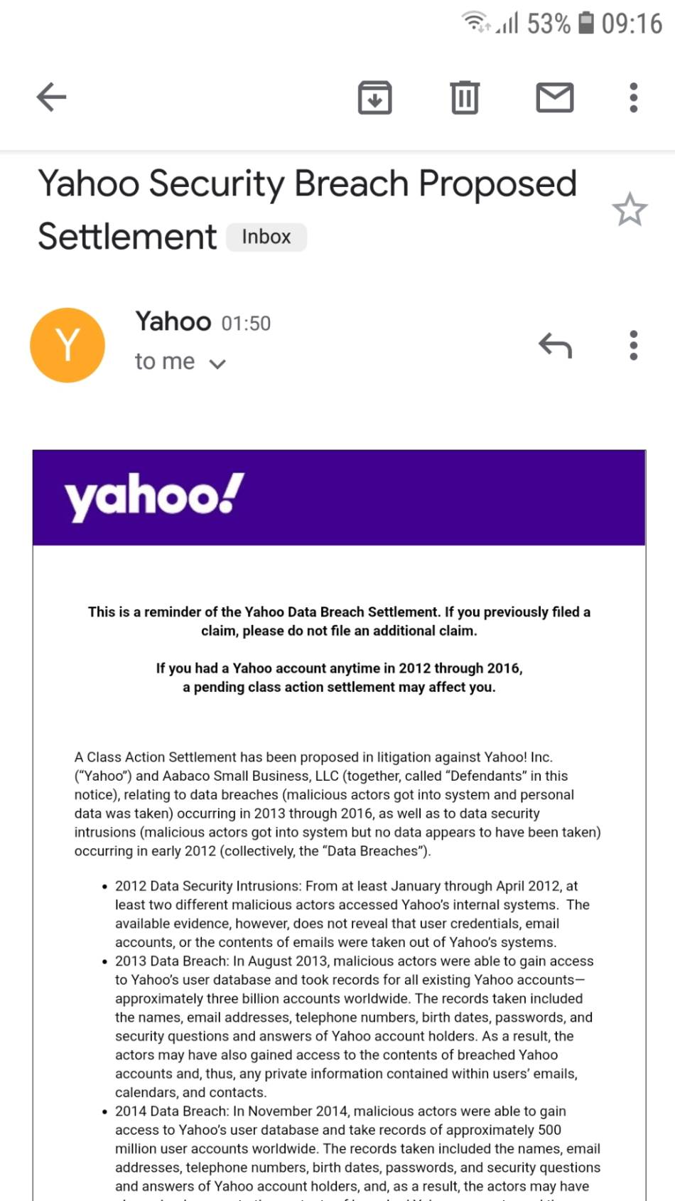 Yahoo hakovan nadoknada 100 dolara, Kako da uzmem 100 dolara od Yahoo napada, Yahoo 100 dolara napad