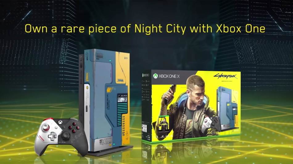 Xbox One X Cyberpunk 2077 konzola Limited Edition cena, prodaja, kupovina, Cyberpunk 2077 igra jun