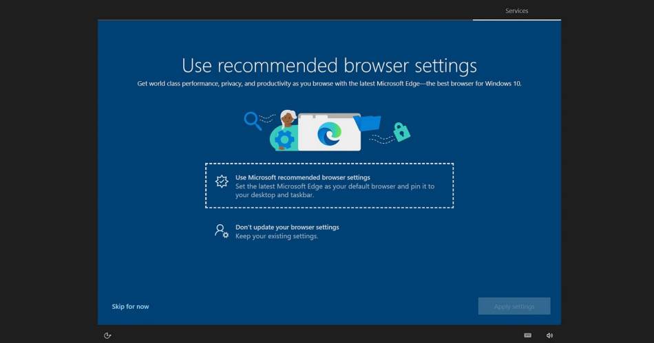 microsoft edge windows 10 ads reklama