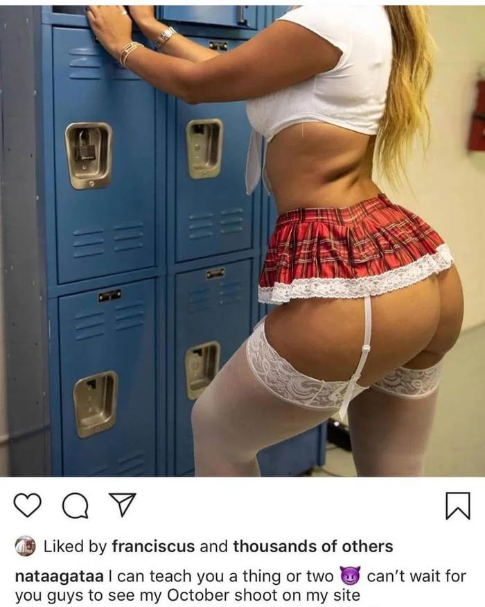 papa franja instagram nalog lajk gola devojka natalia garibotto gola foto 