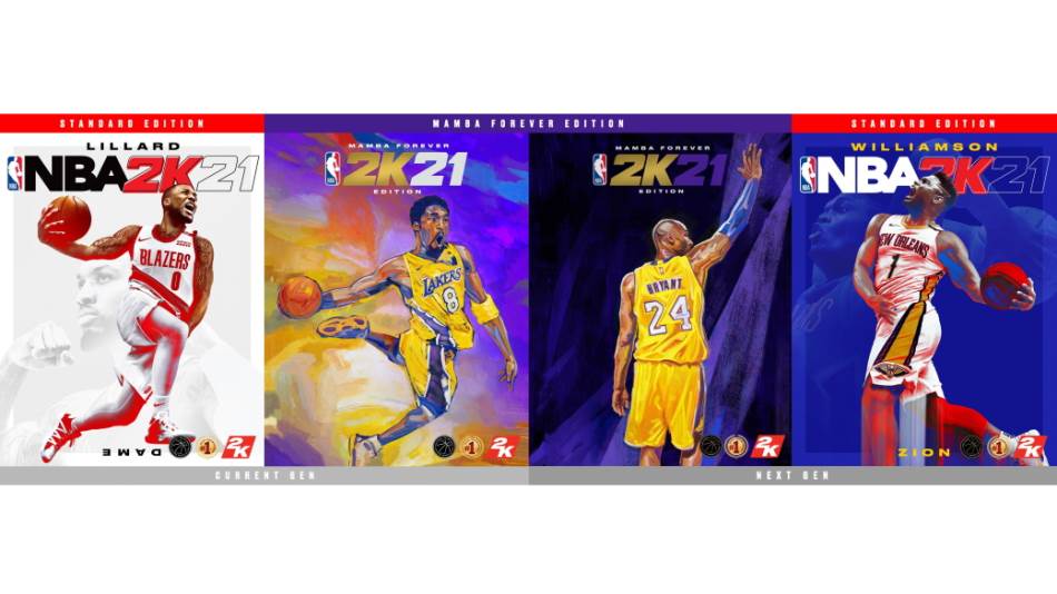 NBA 2K21 Kobi Brajant igra, NBA 2K21 Mamba Forever Edition 100 evra, NBA 2K21 omot igre foto video