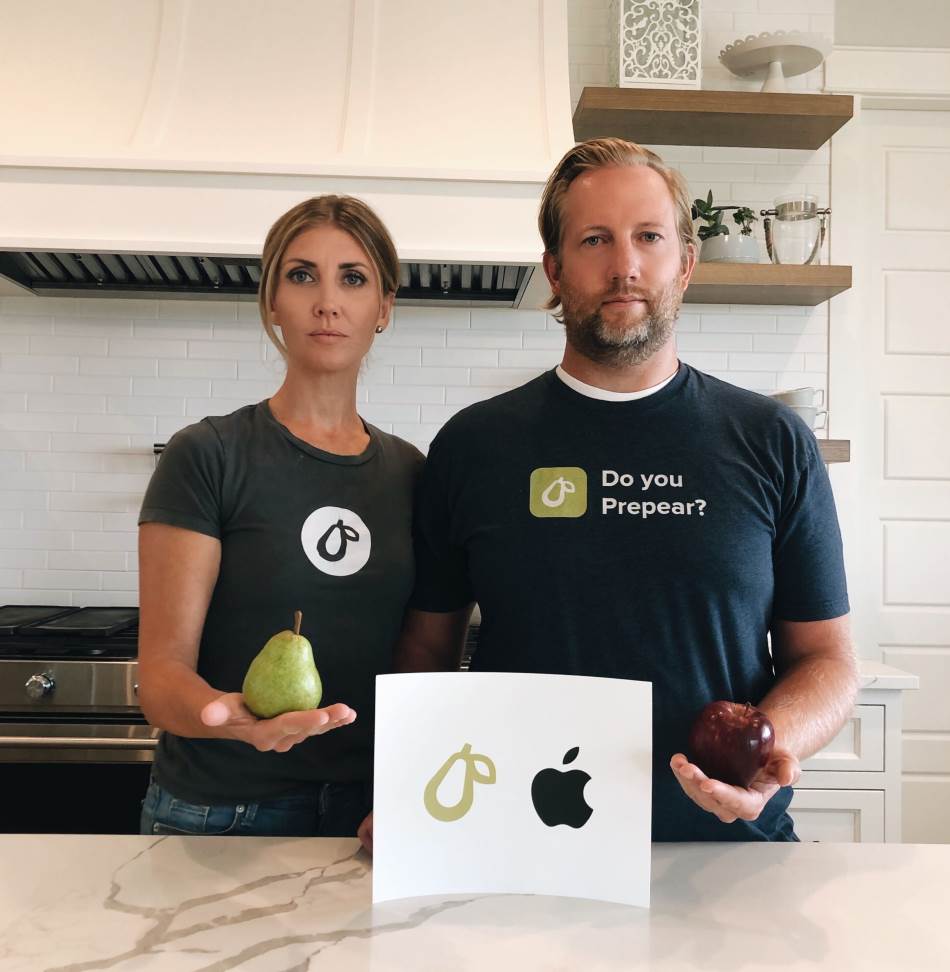 prepear logo kopija apple logotipa tužba sudenje foto