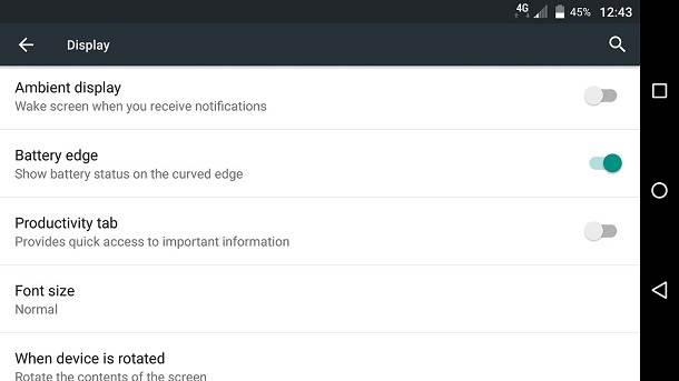 BlackBerry - Android dodatne opcije