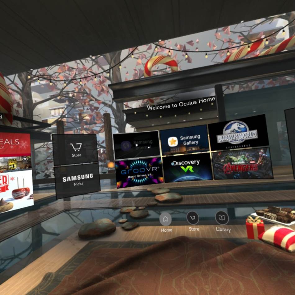 Samsung Galaxy Oculus Gear VR internet unapreden nova verzija Gear VR internet aplikacija