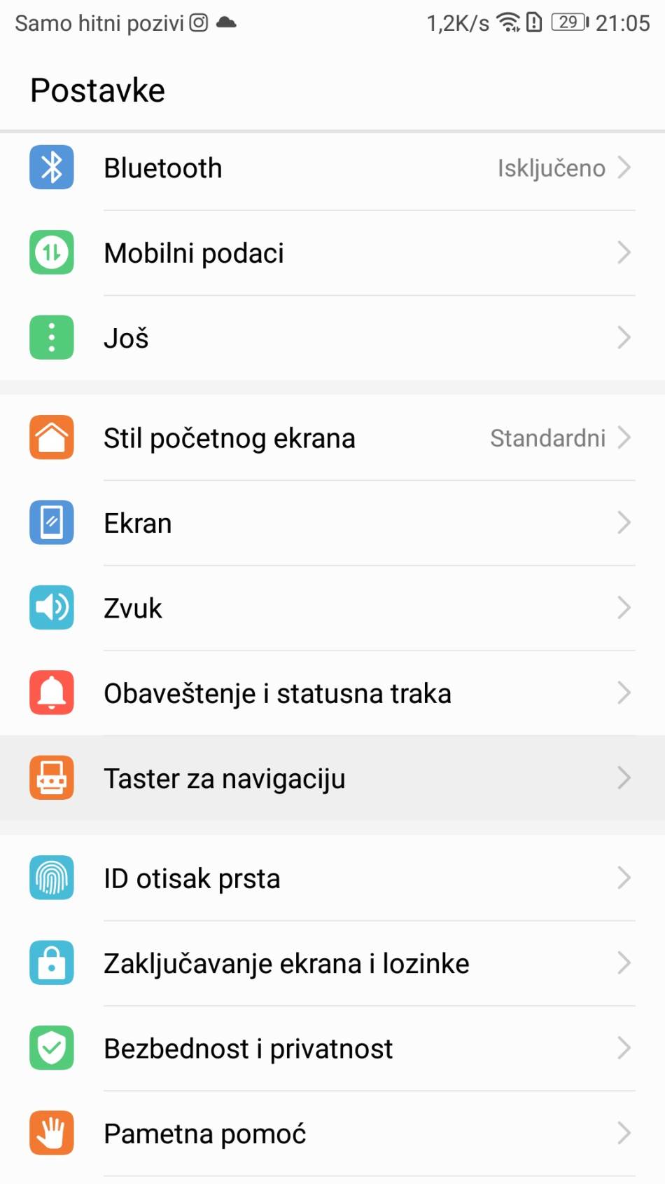 Huawei P10 Android tasteri i senzor otiska prsta, najbolji nacin kontrole Android telefona