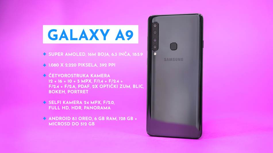 Samsung Galaxy A9 cena u Srbiji, prodaja, kupovina, Samsung Galaxy A9 utisci, Galaxy A9 test i info