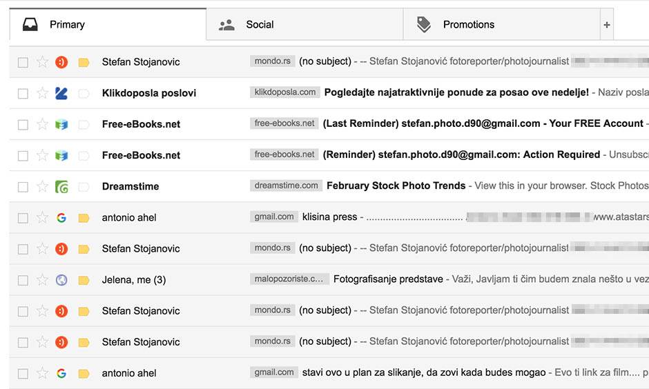 Chrome Gmail plug-in ekstenzija za lakše korišcenje mejla