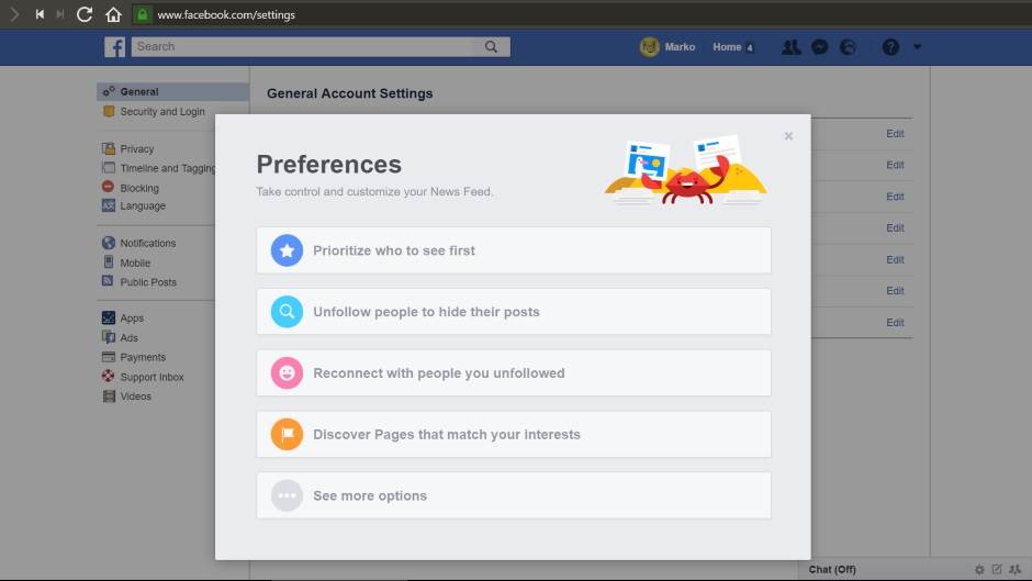 Kako popraviti News Feed prikaz po vremenu objave