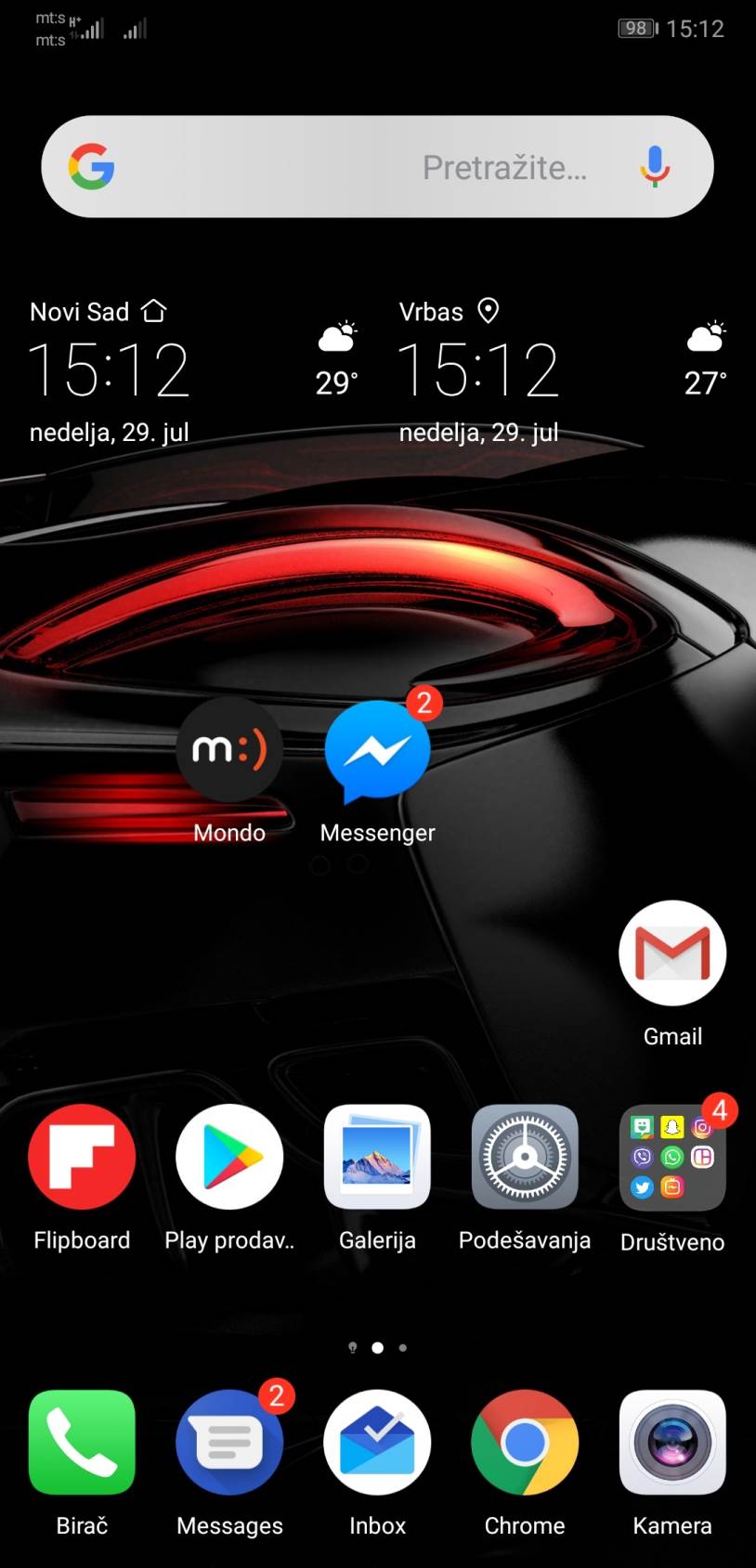 Messenger skrivena poruka, Kako procitati sve Messenger poruke, Kako naci Messenger poruku